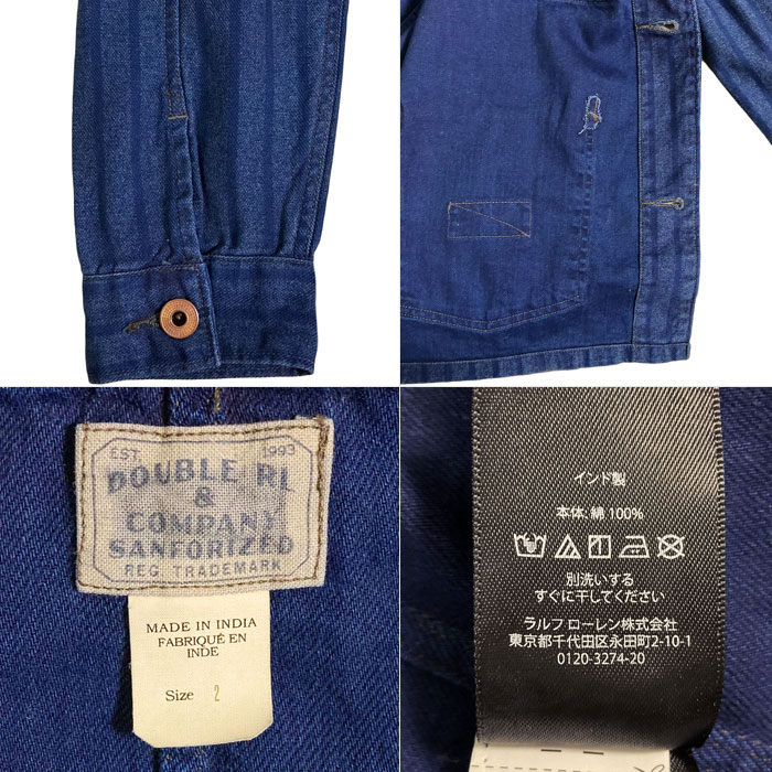 楽天市場】ラルフローレン ダブルアールエル レディース インディゴ