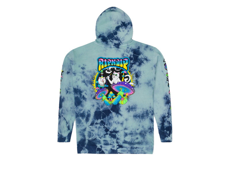 楽天市場】リップンディップ メンズ プリント スウェットパーカー