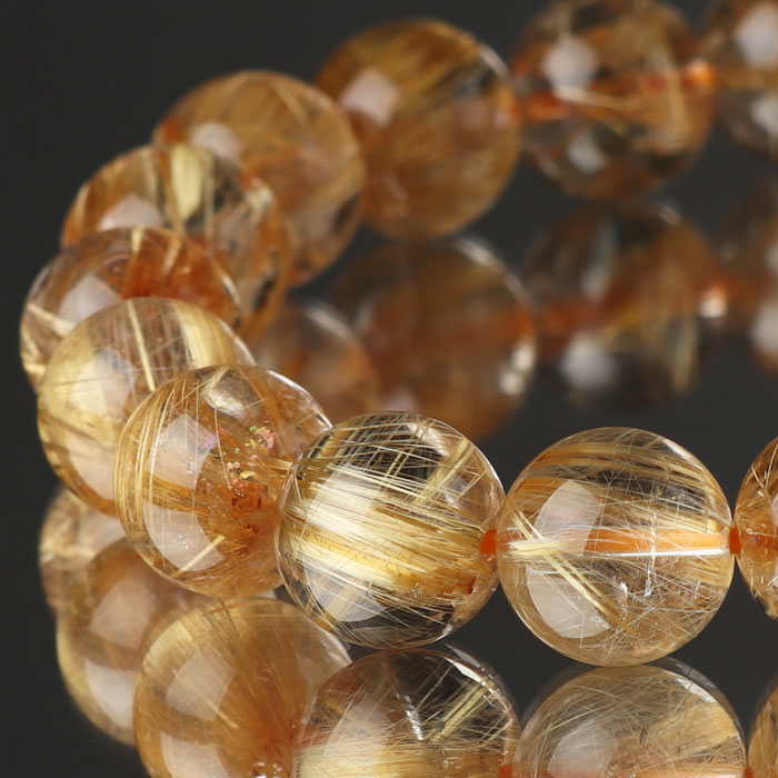 楽天市場】 パワーストーン ブレスレット > ラ行 > ルチルクォーツ