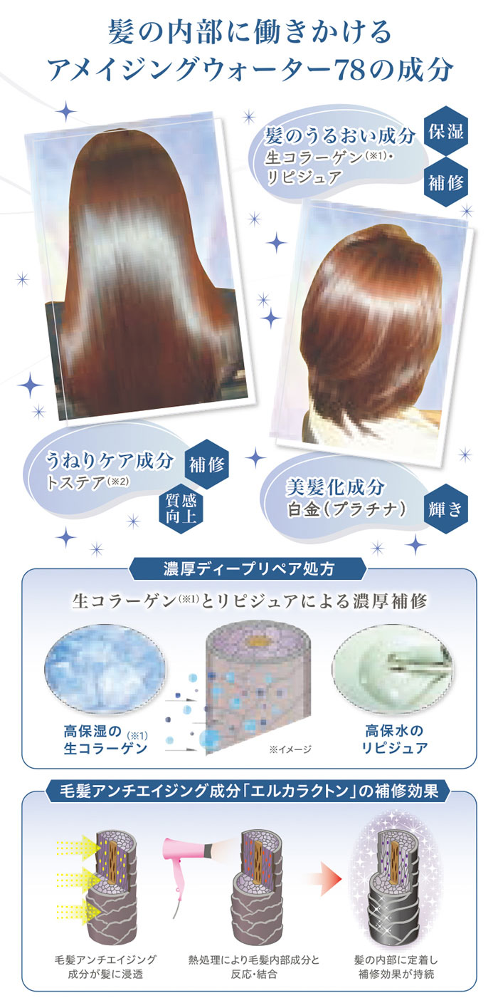 楽天市場】アメイジングウォーター 78 ウルトラ ホーム 180ml リフィル