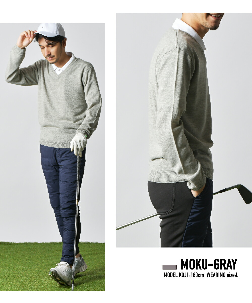 楽天市場】ゴルフセーター Vネックセーター メンズ vネック カシミヤ