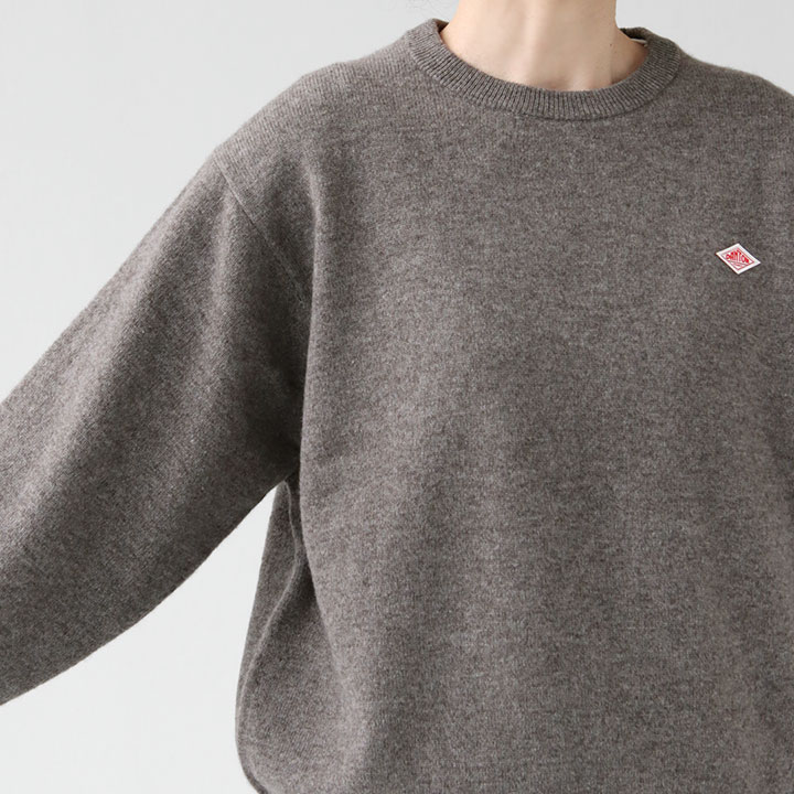 楽天市場】DANTON(ダントン) ラムウール クルーネックニットプル