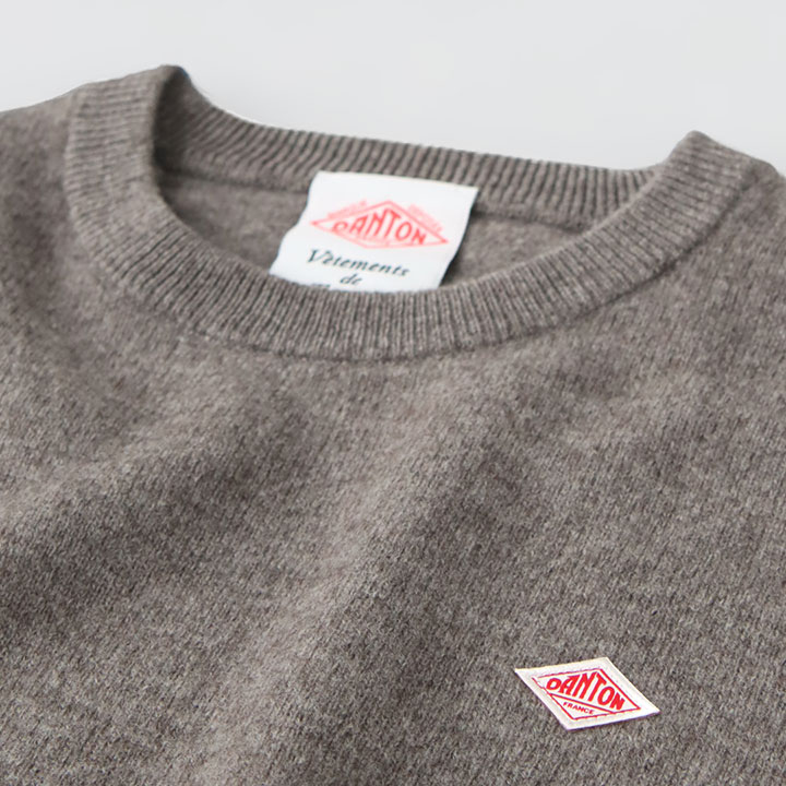 楽天市場】DANTON(ダントン) ラムウール クルーネックニットプル