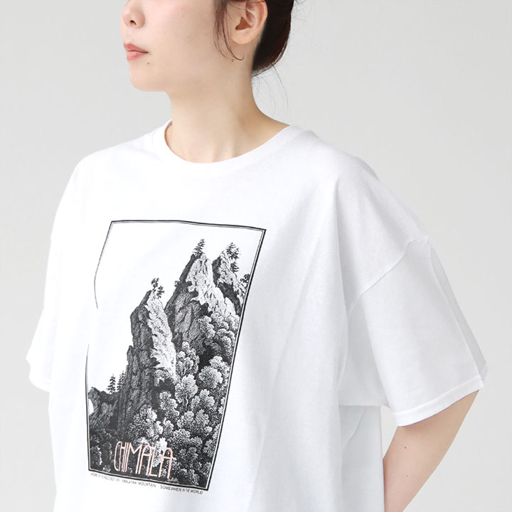 楽天市場】chimala(チマラ) CHIMALA MOUNTAIN Tシャツ(CS39-K002CML