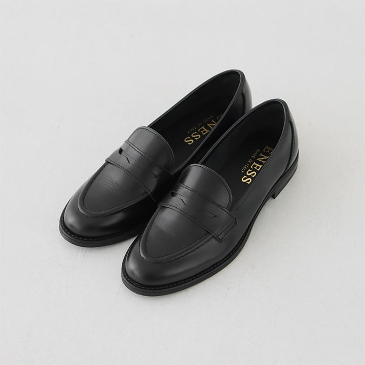 楽天市場】ENESS エネス｜カウレザー コインローファー ST-1201 : news