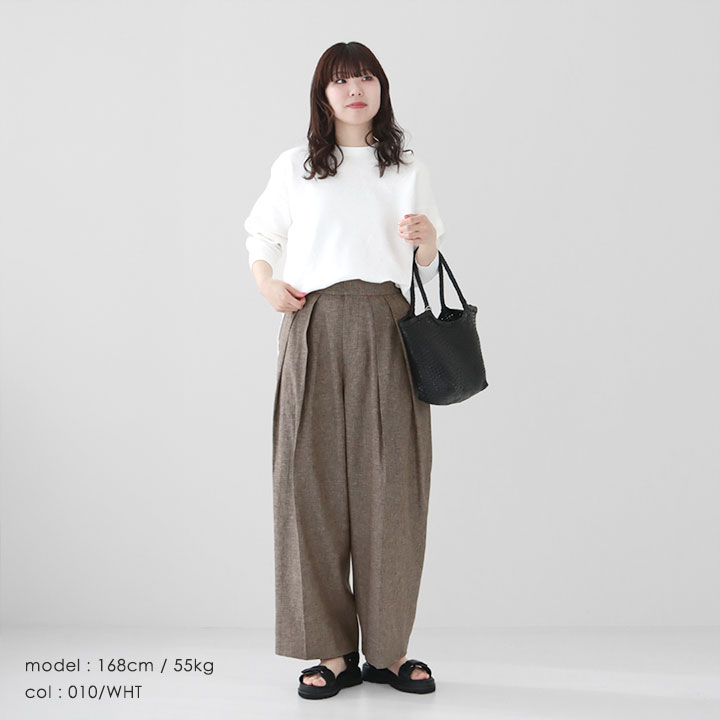 楽天市場】SACRA(サクラ) ダブルフェイスカットソートップス(125143091