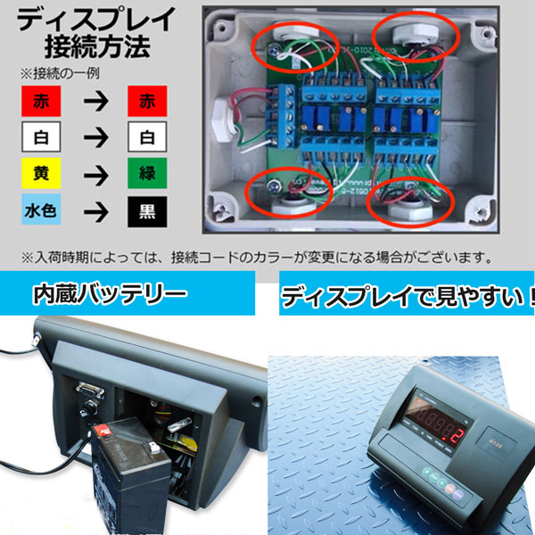 a78 新品 デジタル AC電源 フロアスケール用 LEDディスプレイパネル