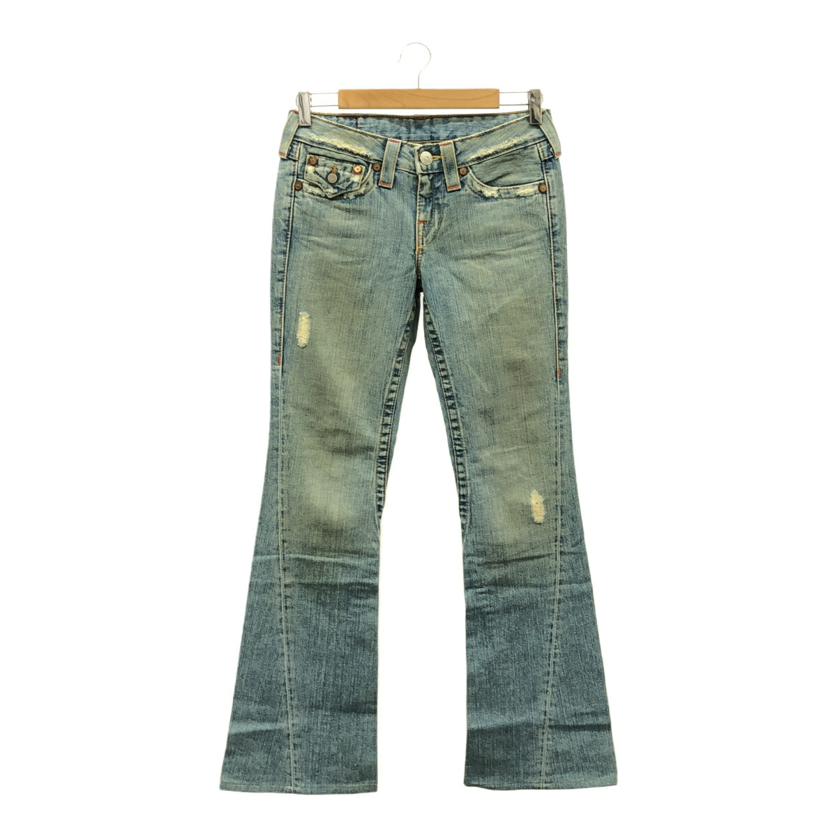 トゥルーレリジョン ローライズブーツカットジーンズ Y2K フレア TRUE