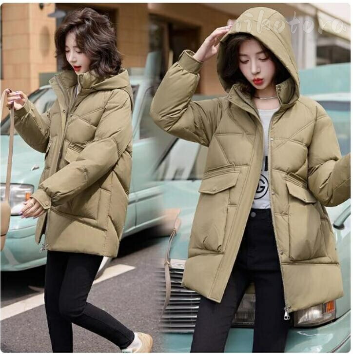 楽天市場】ミドル丈 キルティングコート 中綿 コート レディース 長袖