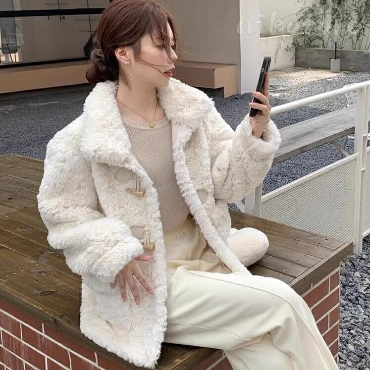 楽天市場】ハイネック ムートンジャケット レディース 秋冬 ジャケット