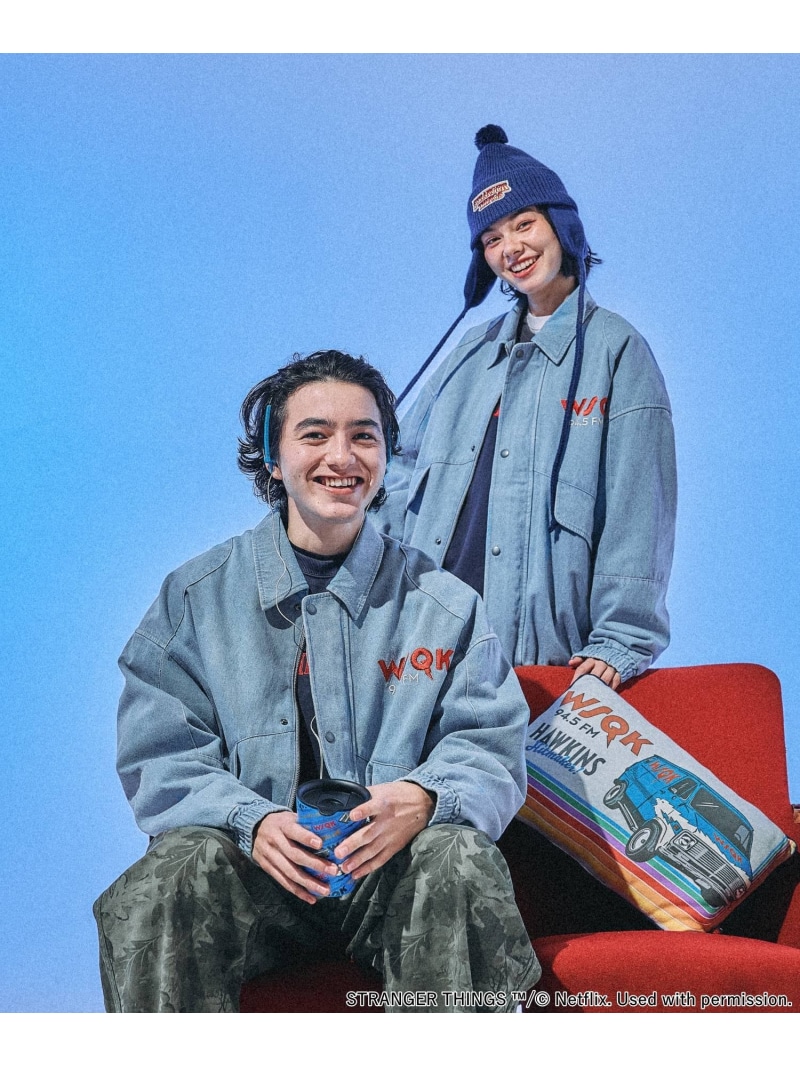 楽天市場】【STRANGER THINGS】コラボデニムブルゾン niko and