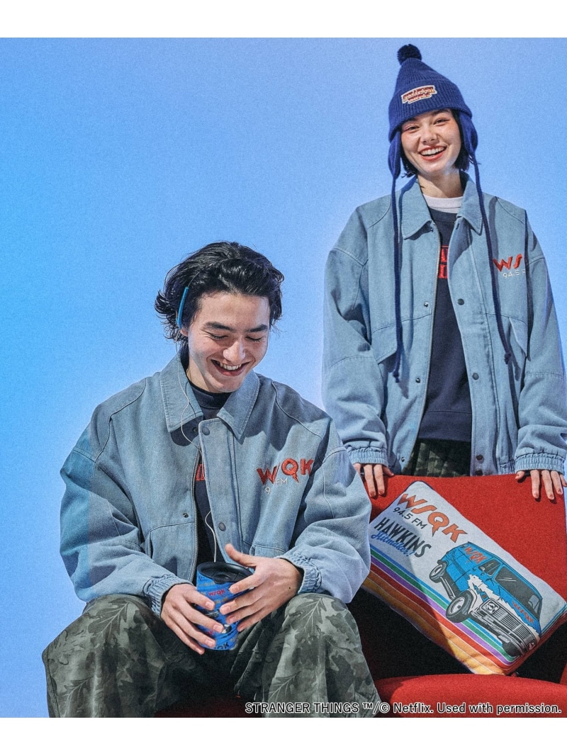 楽天市場】【STRANGER THINGS】コラボデニムブルゾン niko and