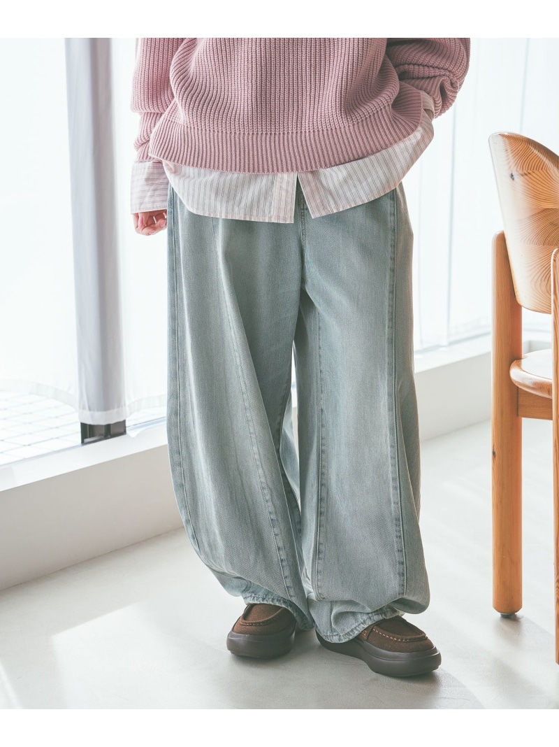 楽天市場】[NKJ 2026SS] 3Dドロップデニムパンツ niko and