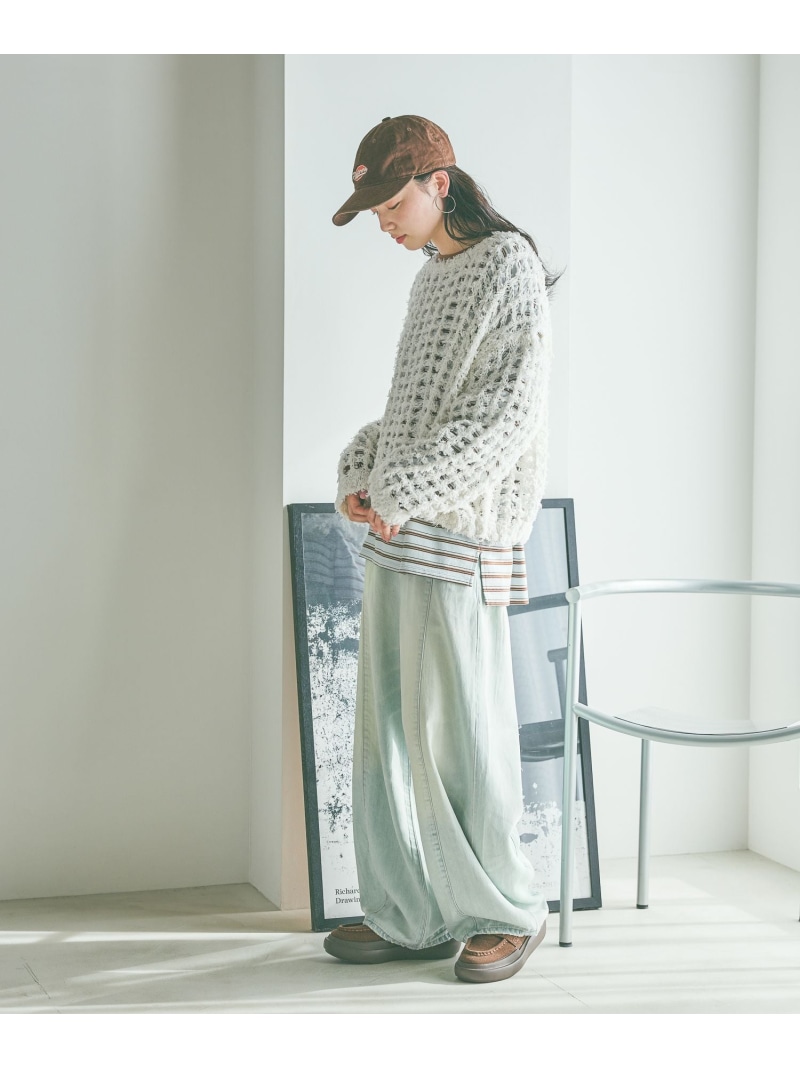 楽天市場】[NKJ 2026SS] 3Dドロップデニムパンツ niko and