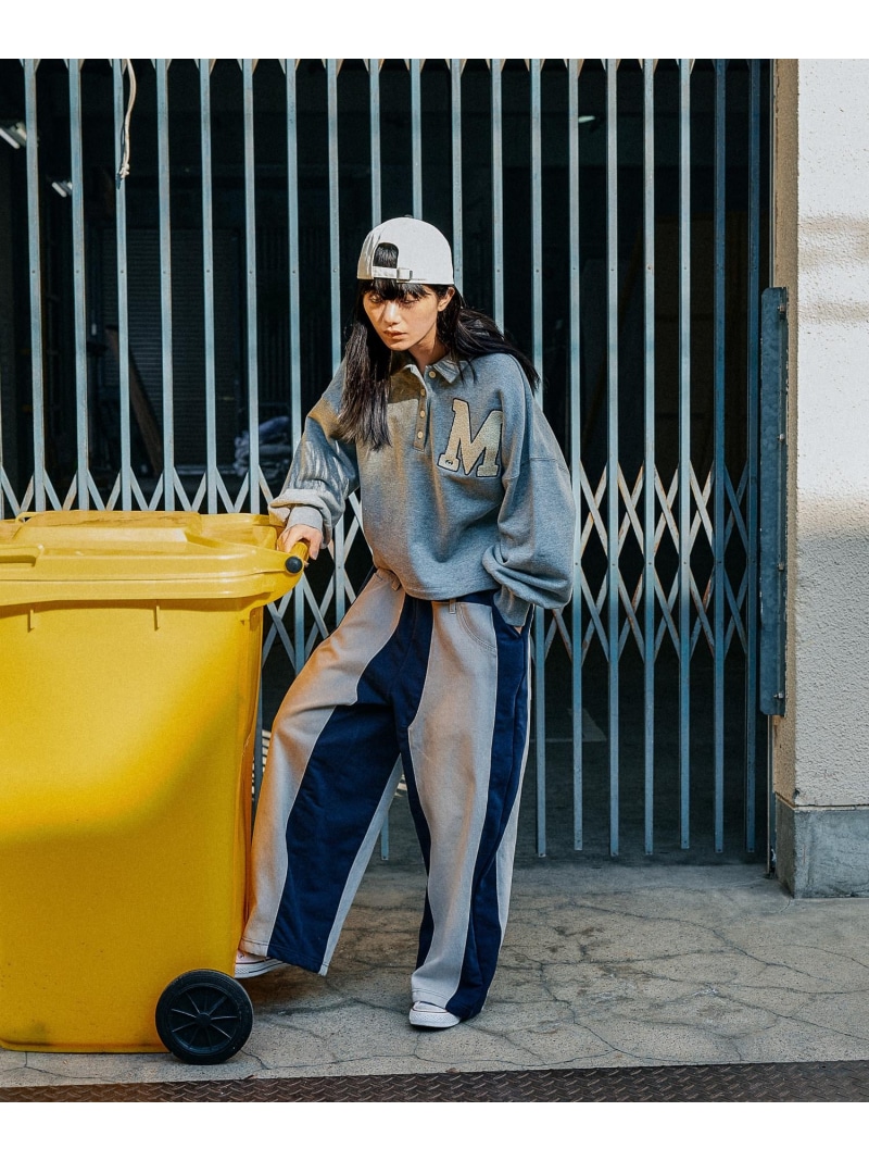 楽天市場】[MODE NORM CORE] デニムパッチワークパンツ niko and