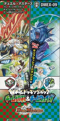 楽天市場】DMEX-09 デュエル・マスターズ TCG Wチームドッキングパック