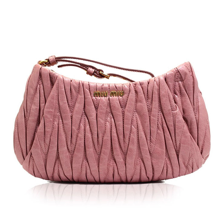 楽天市場】ミュウミュウ MIUMIU ポーチ リストレット レディース