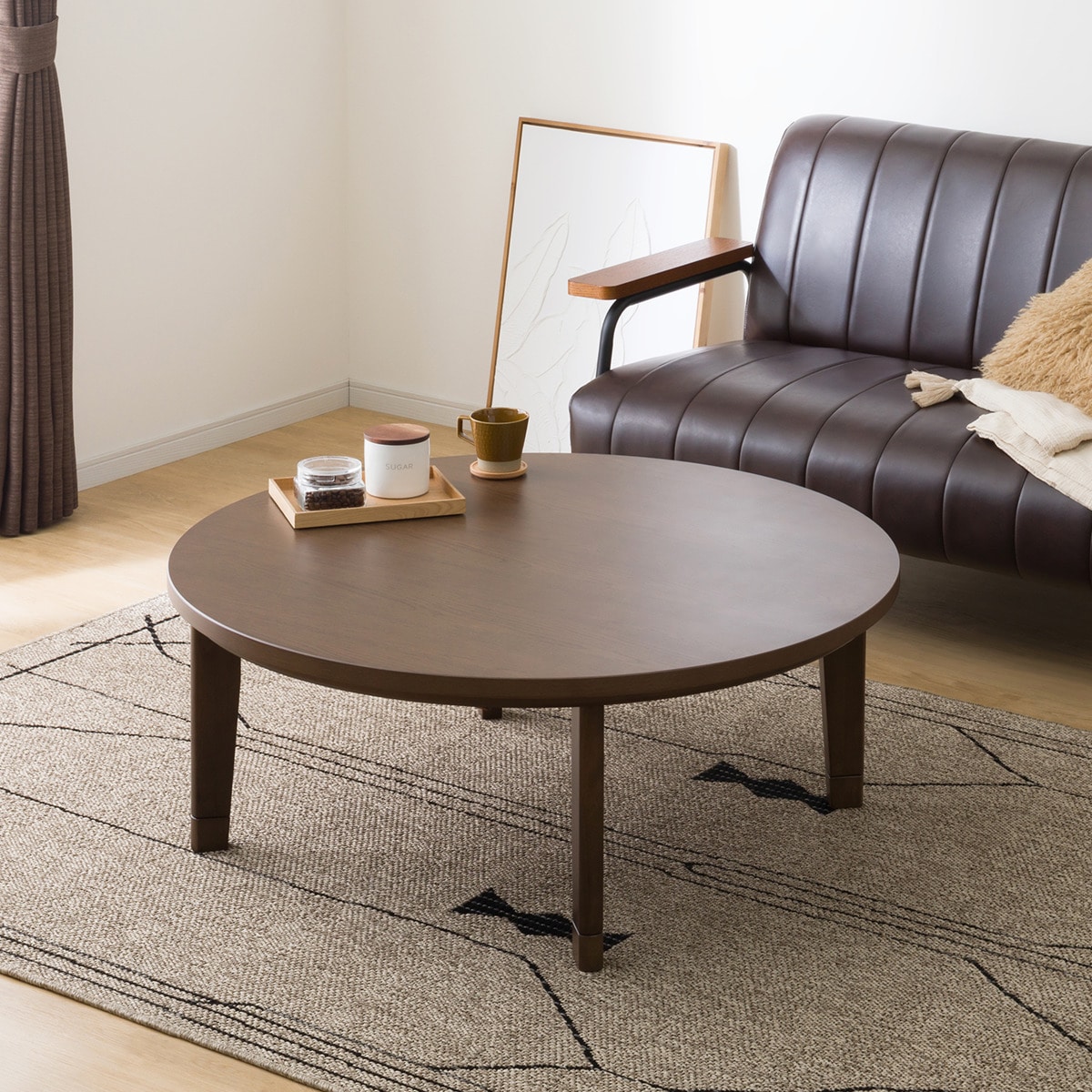 楽天市場】ニトリ こたつ 円形の通販