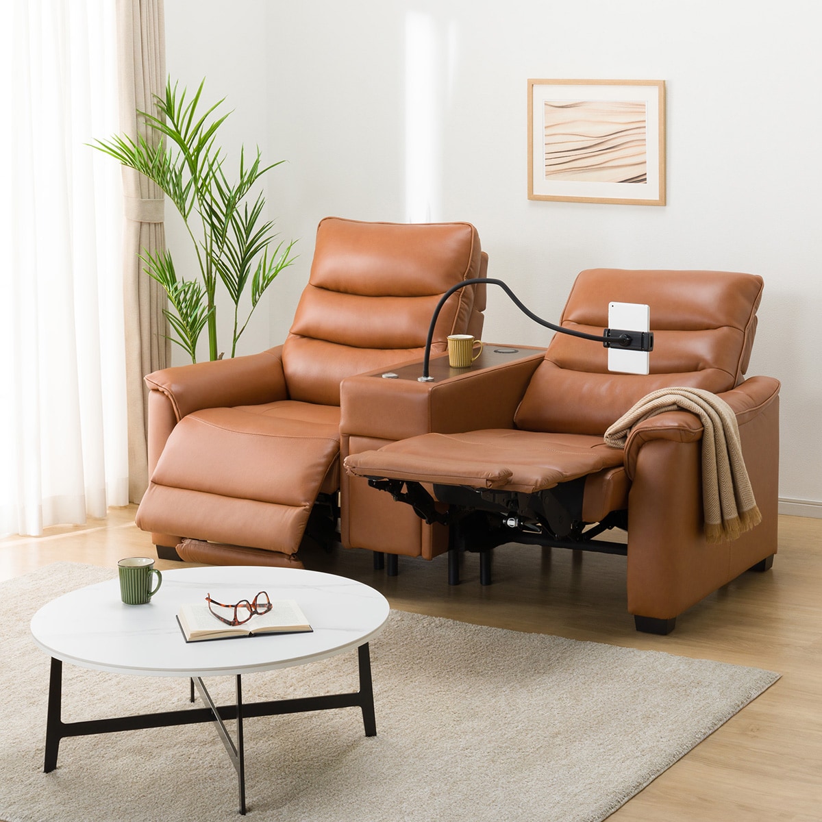 楽天市場】電動リクライニングソファ(Nビリーバ3) ニトリ 【配送員設置