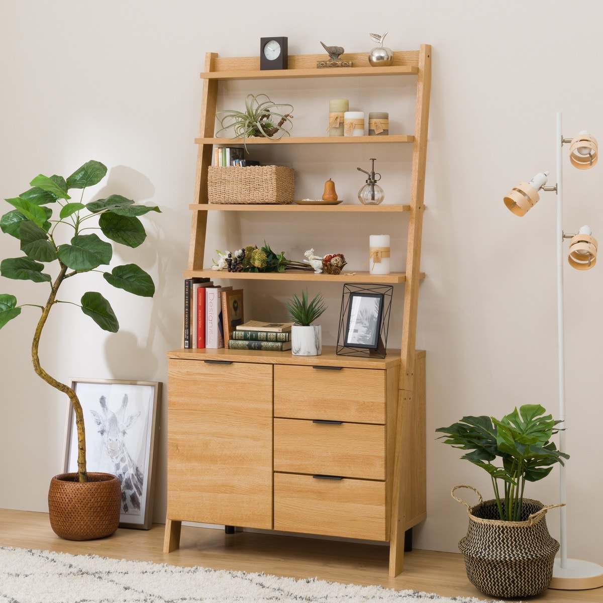 楽天市場】[幅84cm] サイドボードラック (エトナ80SB) ニトリ 【配送員