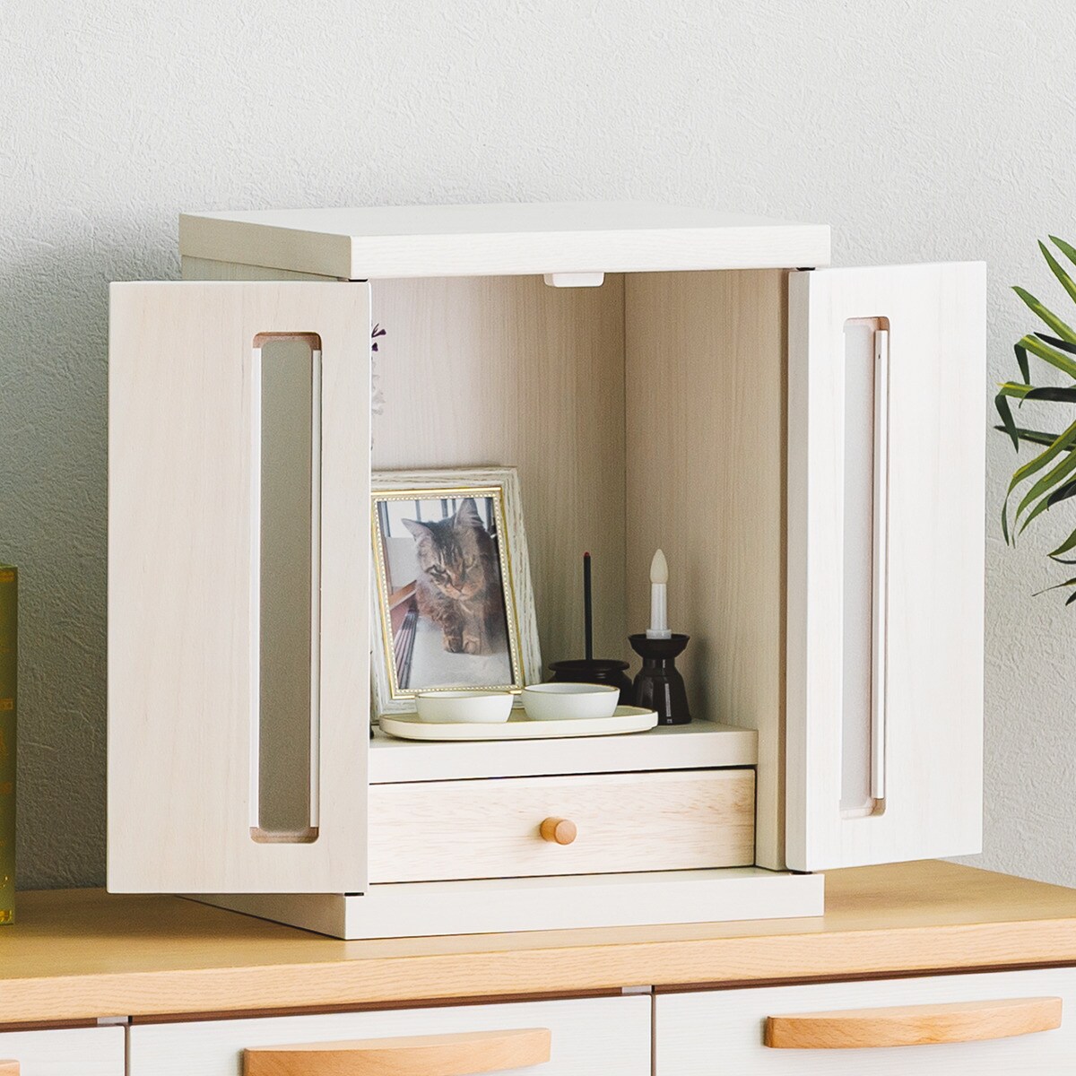 楽天市場】コンパクト仏壇 （WH） ニトリ メーカー直送・送料無料