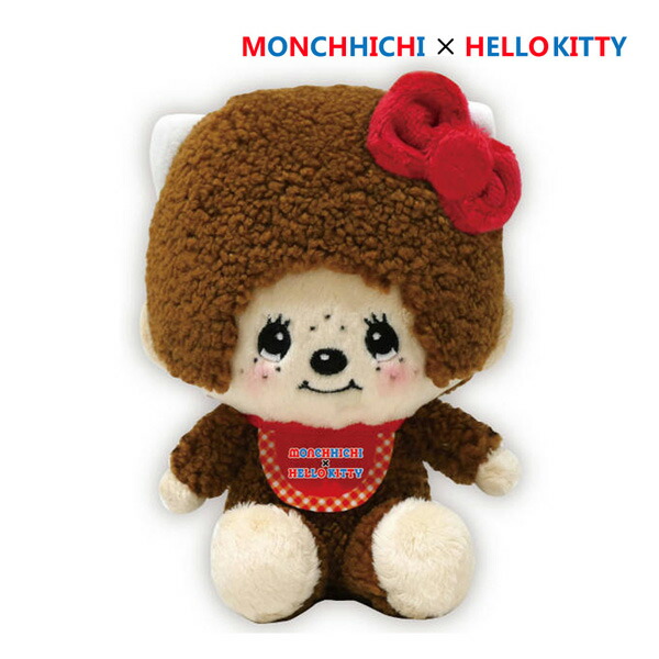 楽天市場】MKT-NG モンチッチ×ハローキティ ぬいぐるみ monchhichi