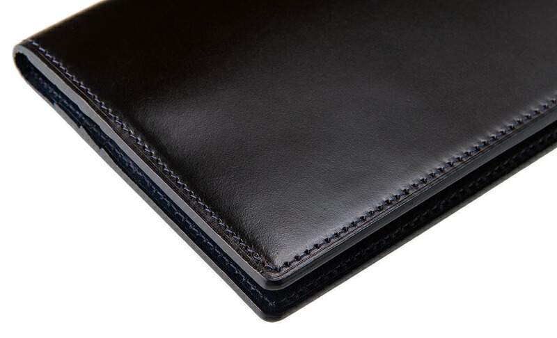 楽天市場】薄い長財布 長財布 メンズ 小銭入れなし コードバン