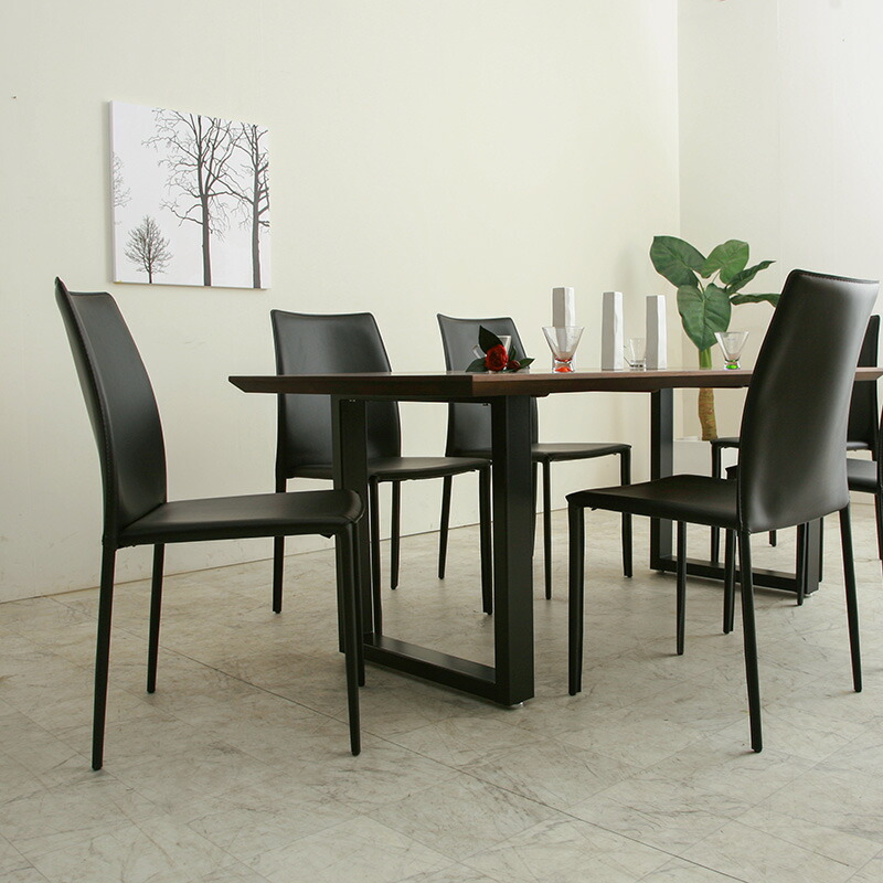 楽天市場】(nol-141721-dc) ダイニングチェア ブラック 送料無料