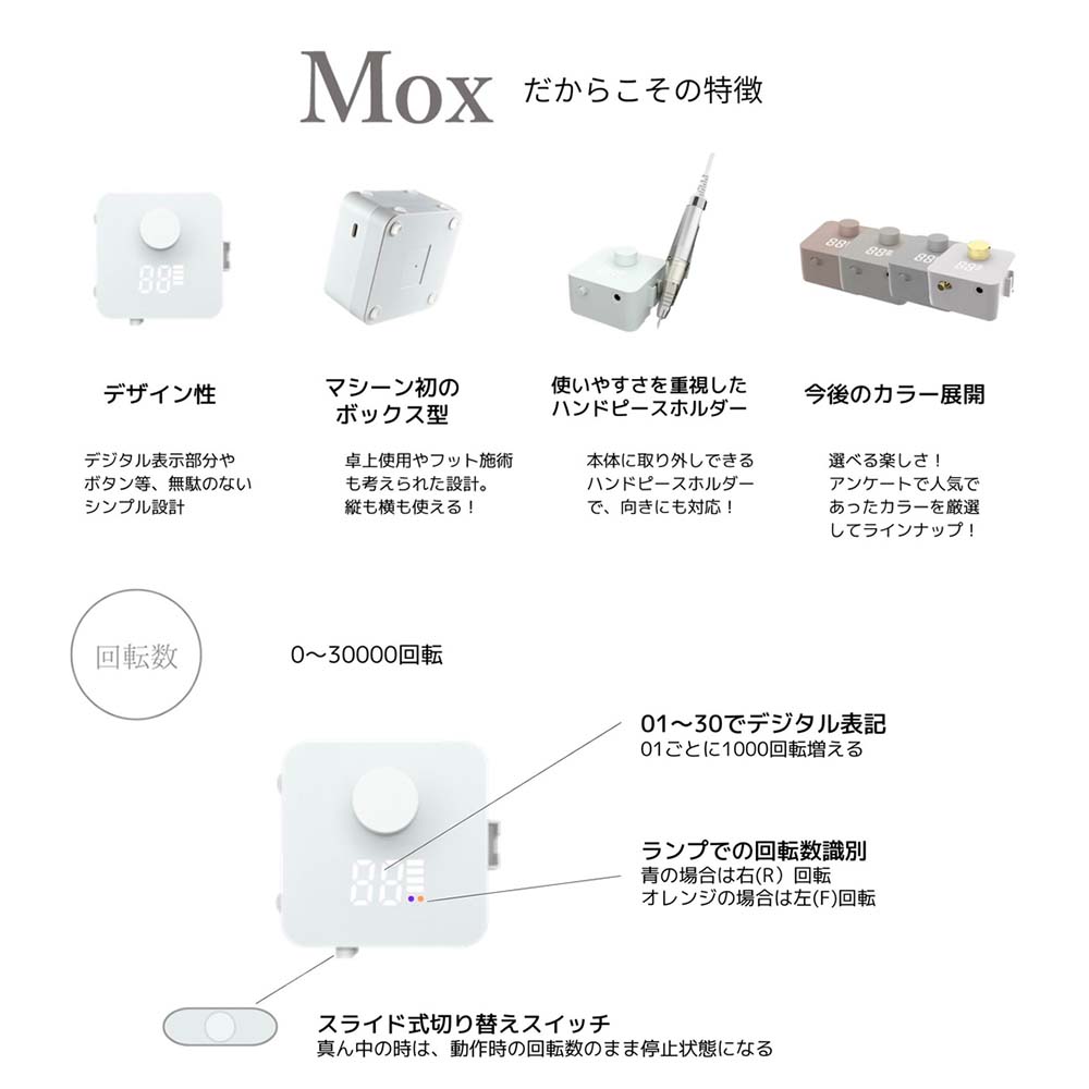 楽天市場】SHAREYDVA シャレドワ ネイルマシーン Mox ピンクベージュ