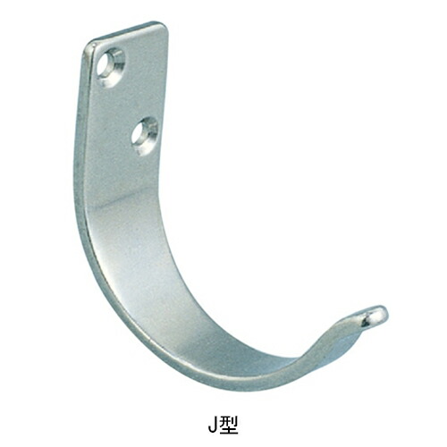 楽天市場】シンプルなデザインのステンレスフック サテン仕上げ ネジ