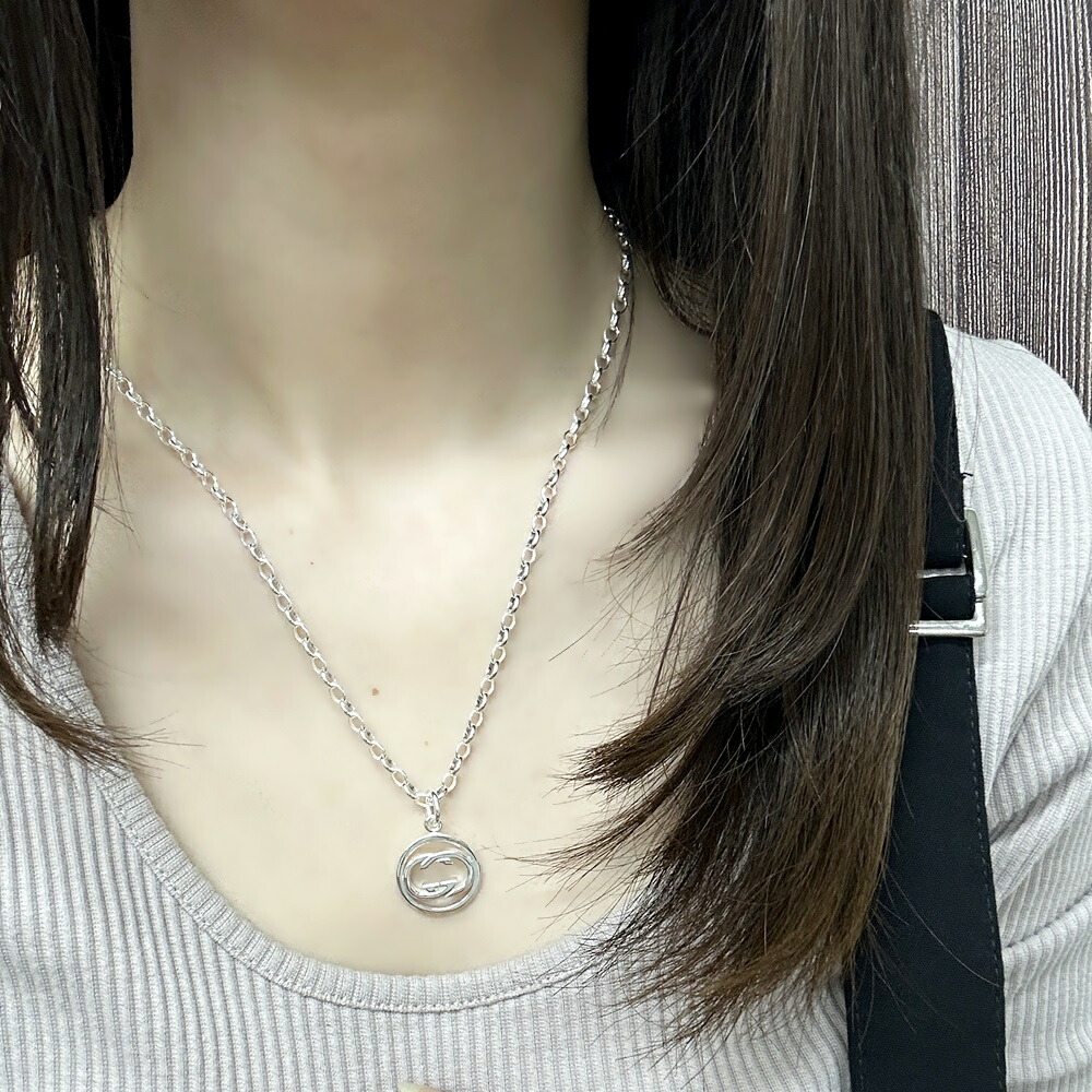 楽天市場】GUCCI グッチ ペアネックレス ドッピア G 結婚記念日