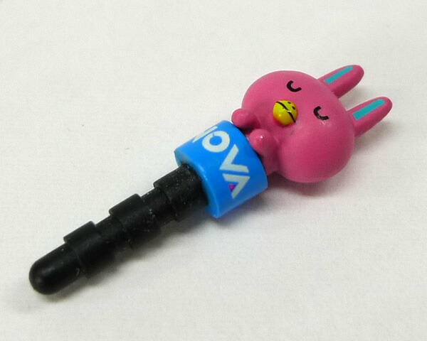 楽天市場】NOVAおすすめNOVAうさぎ イヤホンジャックマスコット各種