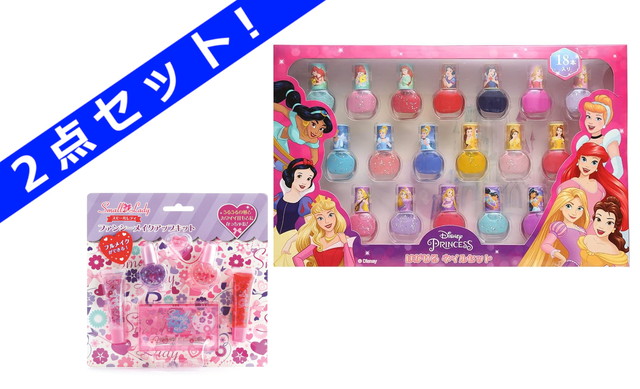 レイス ディズニープリンセス はがせるネイル18本セット (ままごと