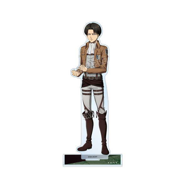 楽天市場】進撃の巨人 BIGアクリルスタンド 描き下ろし リヴァイ 現在