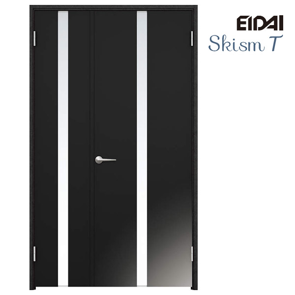 楽天市場】永大産業 スキスムT 親子ドアセット 【デザインSV】固定枠