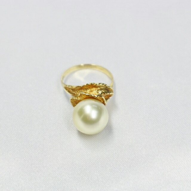 楽天市場】南洋白蝶真珠使用 シャンパンゴールドパールK18デザイン