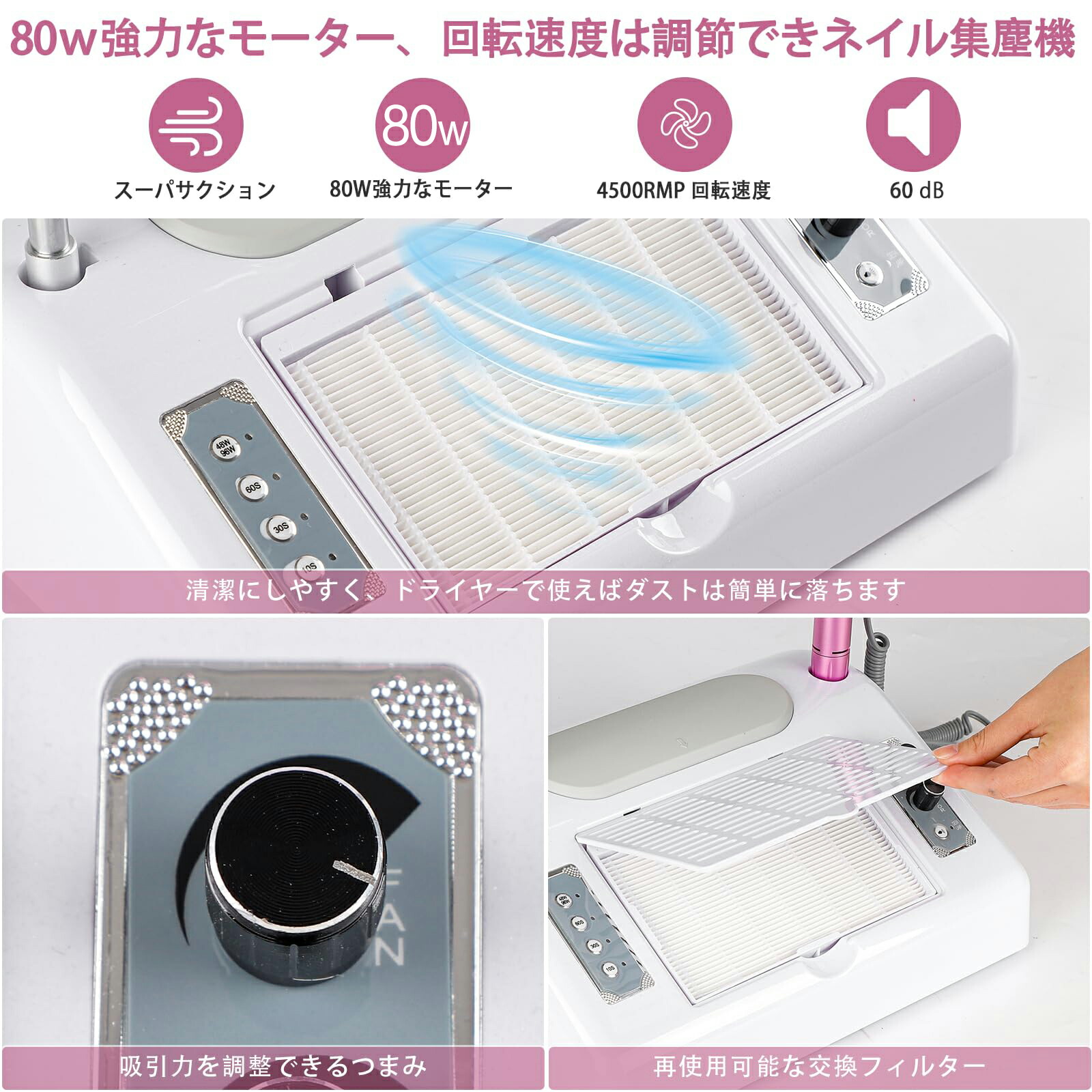 楽天市場】【SS限定☆15%OFF券＆P5倍】ネイルケア 多機能 5in1 ネイル