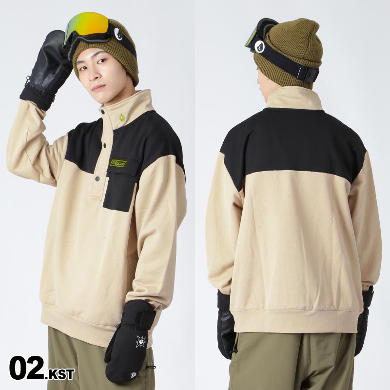 楽天市場】VOLCOM/ボルコム メンズ フリースプルオーバー G4152406