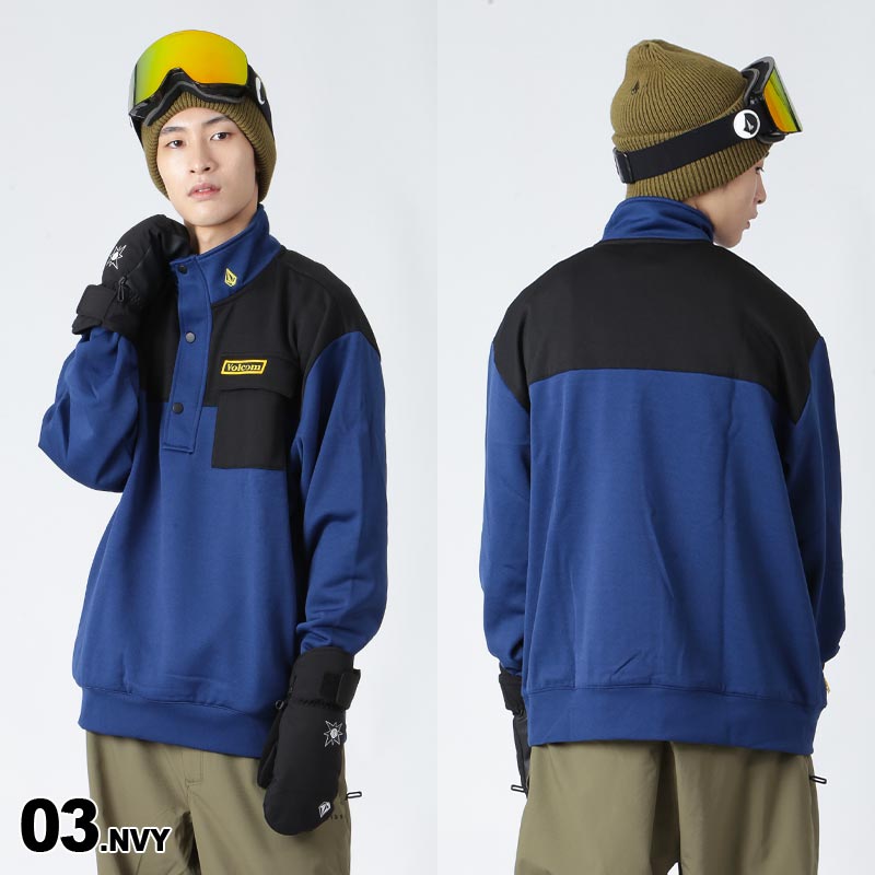 楽天市場】VOLCOM/ボルコム メンズ フリースプルオーバー G4152406