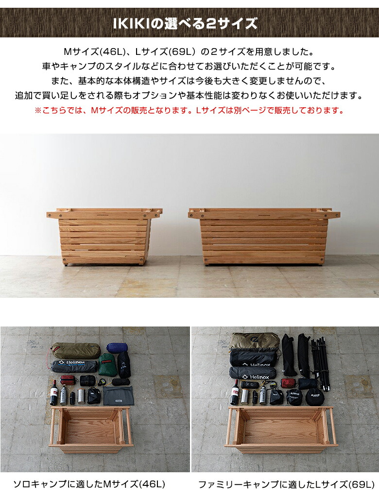 楽天市場】【IKIKI シェルフコンテナ Mサイズ トップパネルのセット