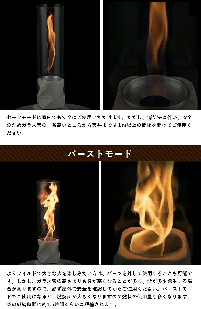 楽天市場】MENKA メンカ 無煙 無臭 癒し グッズ ファイヤー ファイアー