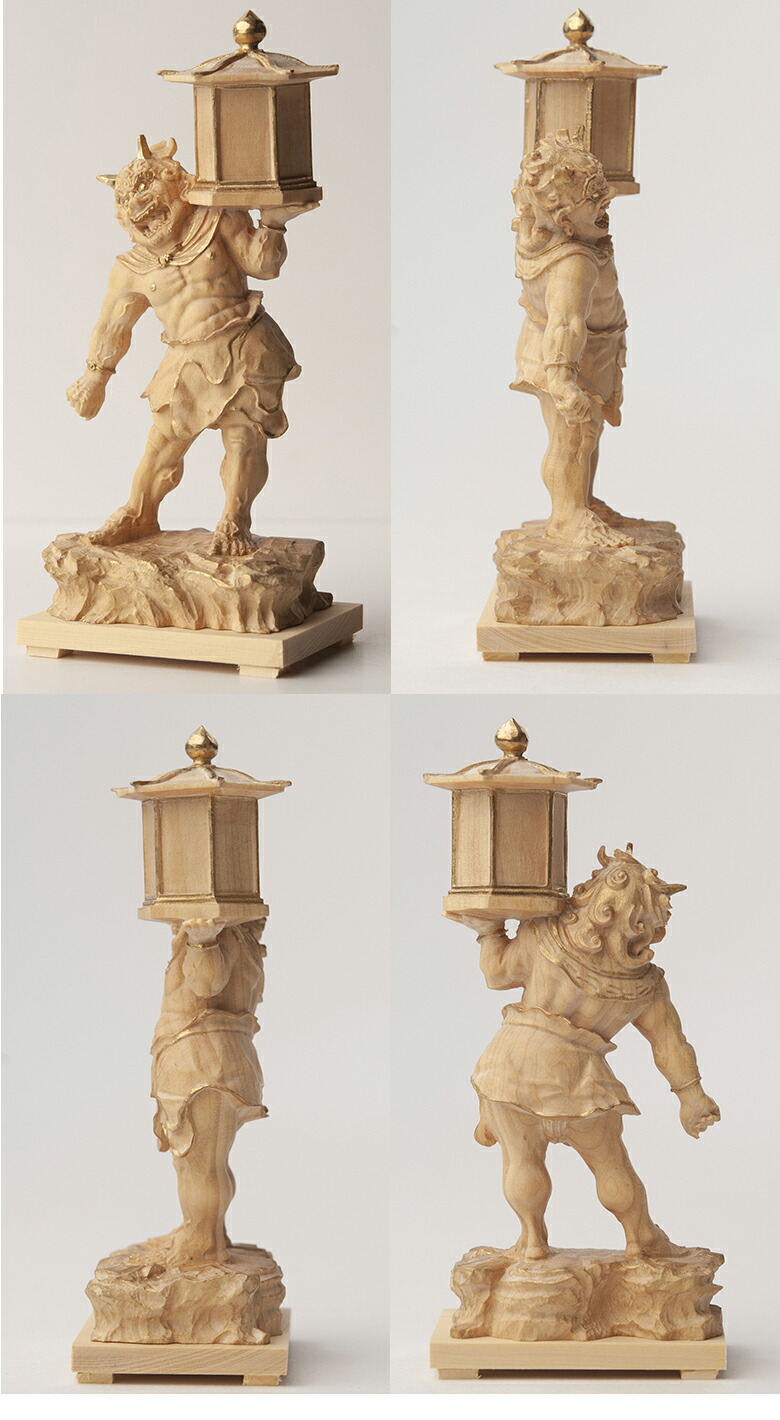 楽天市場】極小仏 天燈鬼【豪華特典付き！】仏像 木彫 精密 精巧