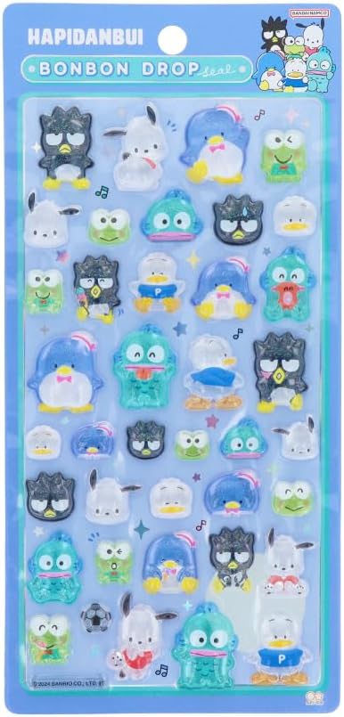 楽天市場】サンスター文具 ボンボンドロップシール サンリオ 立体