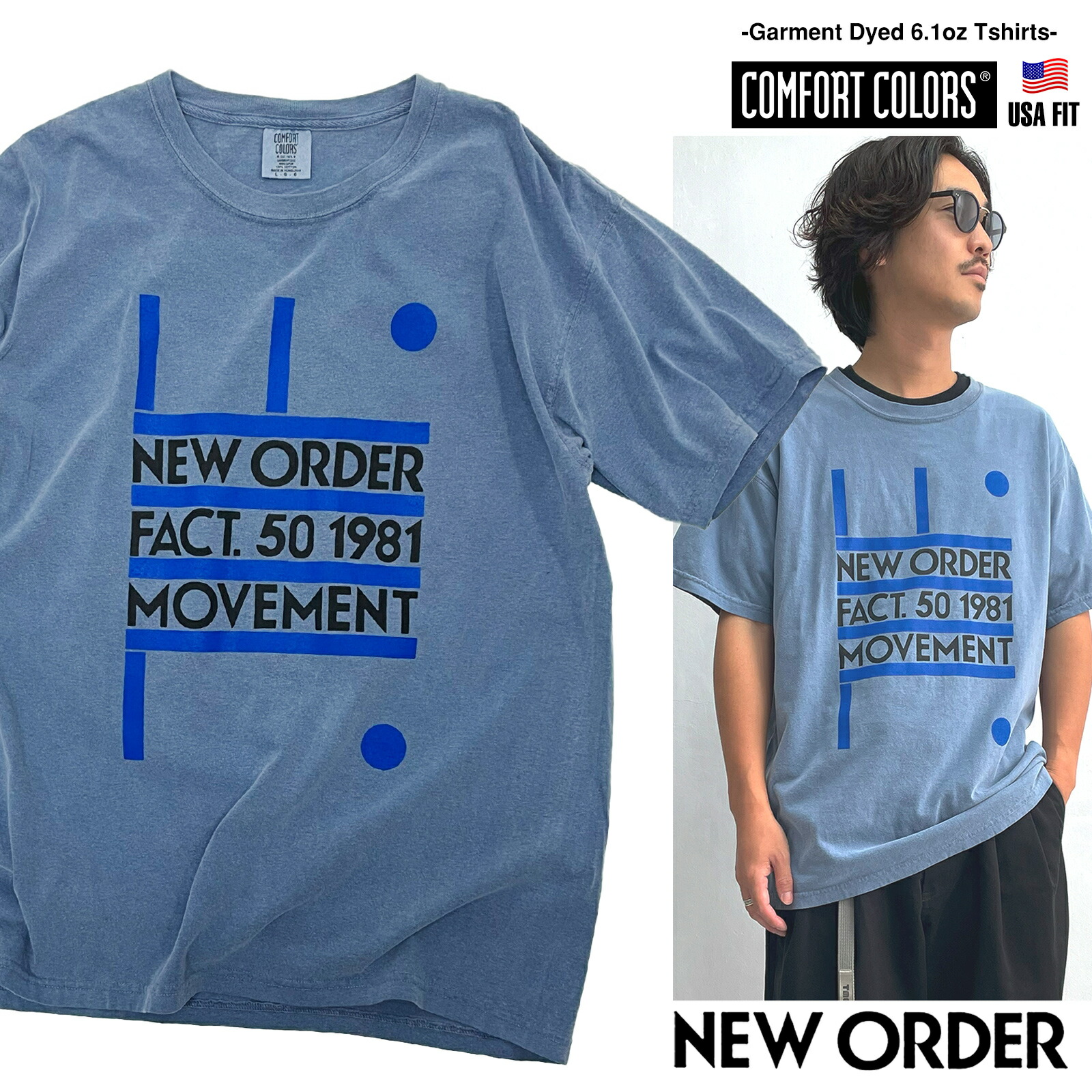 楽天市場】NEW ORDER 「ニューオーダー」「MOVEMENT」【Comfort Colors