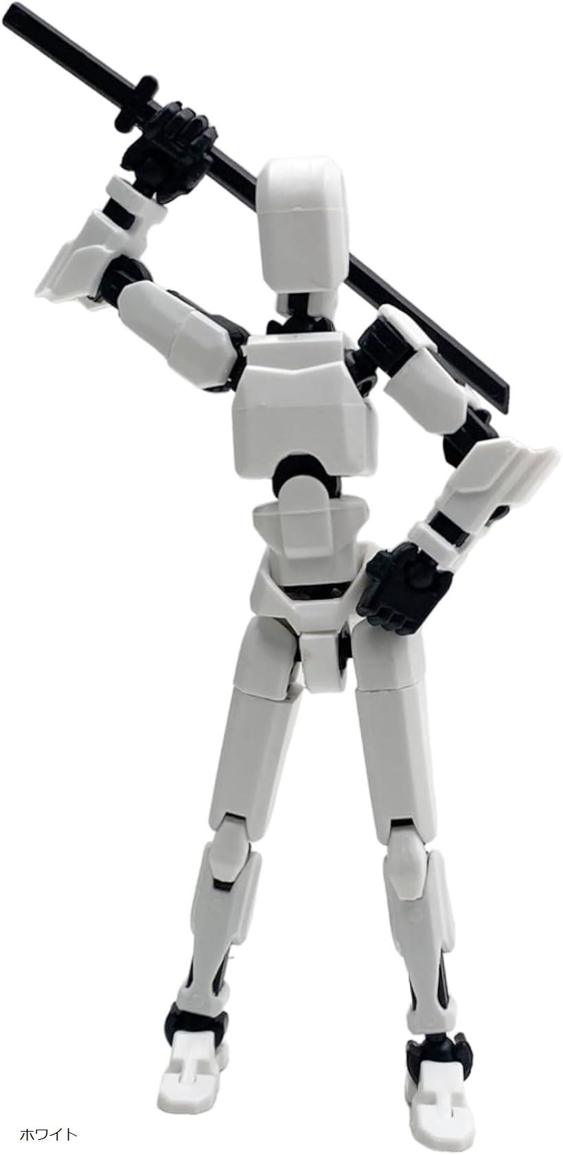 楽天市場】ロボット フィギュア アクション プラモデル 3D モデル人形