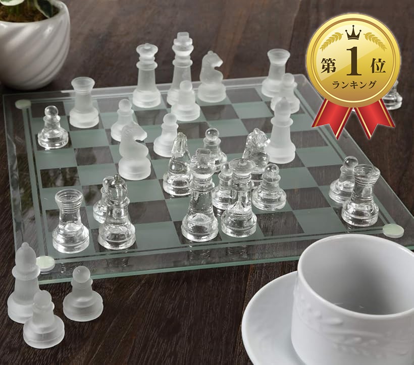 楽天市場】【楽天ランキング1位入賞】チェス クリスタル クリア