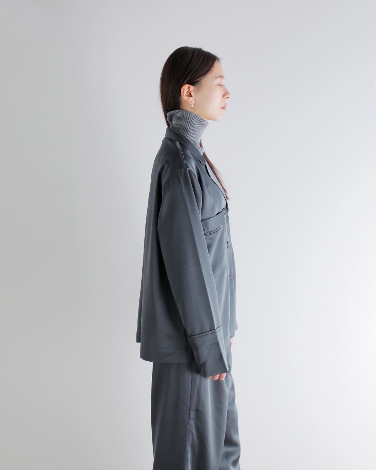 楽天市場】セール【30%OFF】anuke アンヌーク サテン テーラード