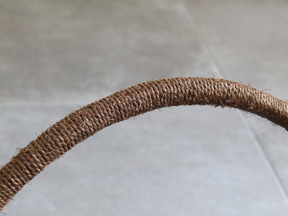 楽天市場】【沖縄県 今帰仁村のわらび細工】わらび 縄巻手付かご 32×28