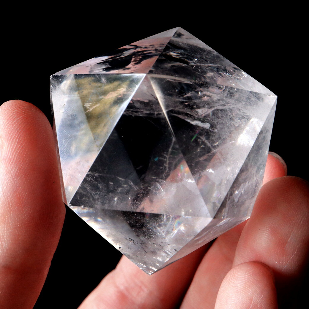 楽天市場】レムリアンシード 正二十面体 虹入り Lサイズ AAA 神聖幾何