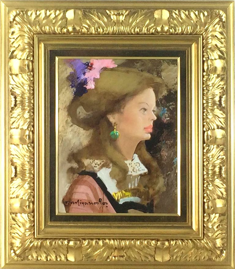 楽天市場】宮永岳彦 「翔」 油彩6号 : 小野画廊